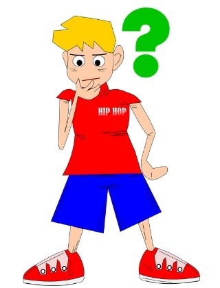 When to Clean & Lubricate the Chain Boy Thinking, Cartoon Image